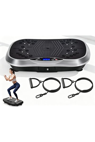 ETG Compact Vibration Plate Exercise Machine, Mini Full Body Vibration Platfo...