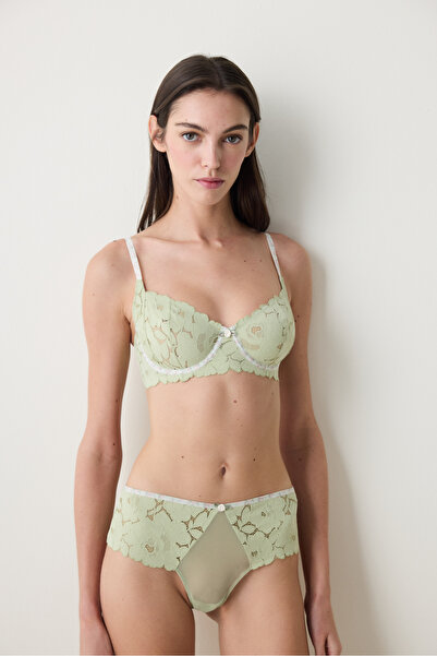 Penti Gloria Lace Green Bra