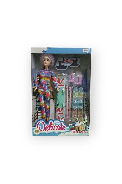 KIZILKAYA Delicate Winter Series Skiing Baby Set