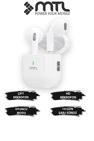 MTL Bluetooth Kablosuz Silikonsuz Kulaklık Ios ve Android Uyumlu
