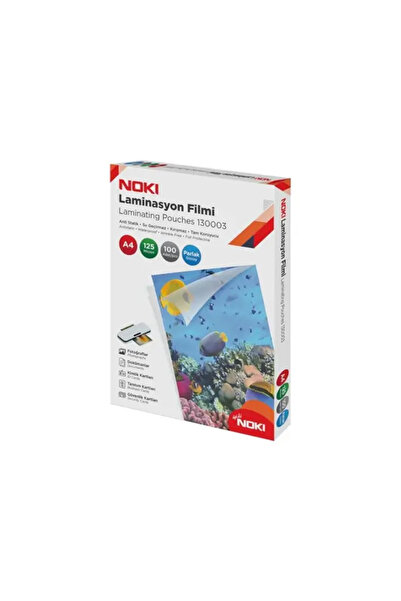 Noki A4 125 MİCRON LAMİNASYON FİLMİ