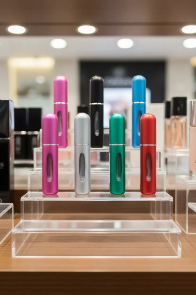 Miniso Mini Doldurulabilir Parfüm Şişesi – Seyahat Dostu Dayanıklı Cep Parfüm...