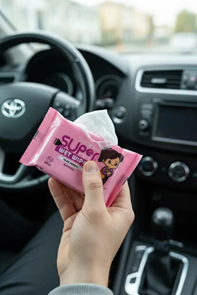 DOYFRESh Super 8'li Mini Islak Mendil Seti – Anti-Alerjik & Alkol İçermez