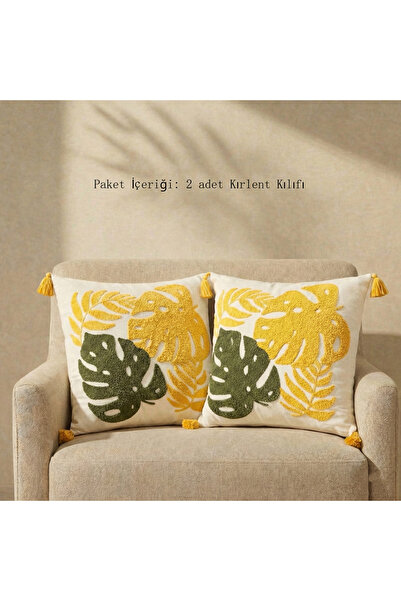 Shopyteks Set de huse pentru perne brodate Tera Bohemian Punch (fără umplutur...
