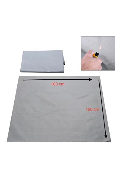 izoval Kamp Ocağı Kamp Ateşi Kamp Sobası Altı Yanmaz 3 Katlı Mat 100x150cm