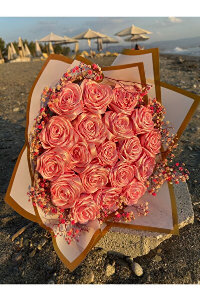 Genel Markalar 19'lu Solmayan Pembe Gül Buketi