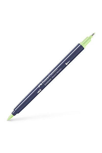 Faber Castell Marker de schiță cu 2 vârfuri, Nuanță Pământiu Deschis 314, GOL...