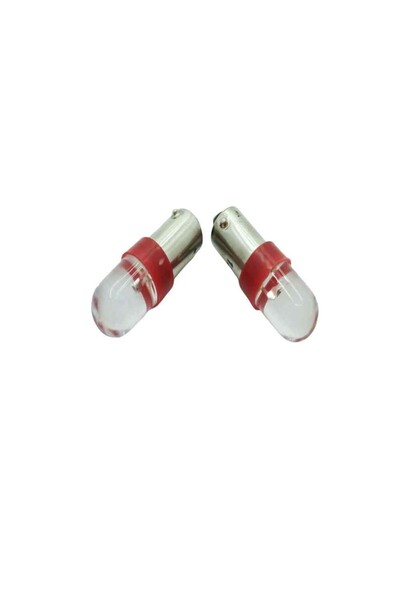 Universal 53 12V Led Ampül Kırmızı 2 Li