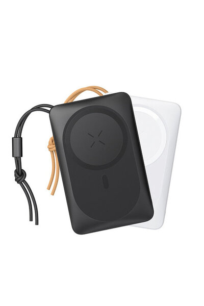 Veger W1151 Ασύρματο MagSafe Power Bank 10000mAh 15W-20W PD/ QC 3.0 ΜΑΥΡΟ