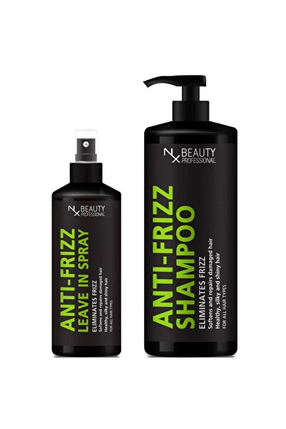 NX Beauty Professional Σετ Περιποίησης Μαλλιών για Αντι-φριζ Λείανση και Κατά...