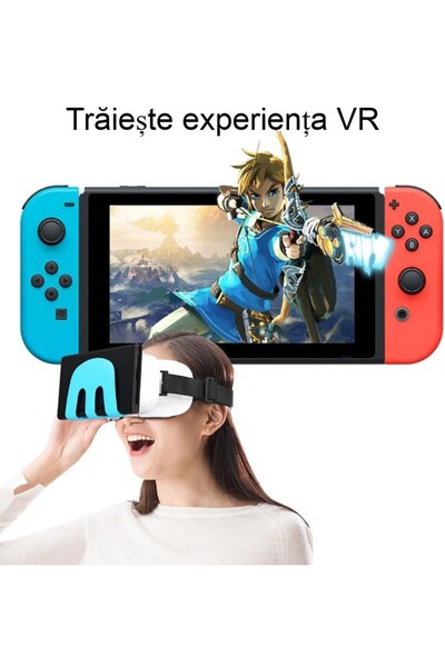 MILARIS Ochelari VR pentru Nintendo Switch și Switch OLED – Lentile reglabile