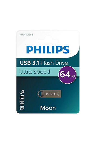 Philips Stick USB Philips FM64FD165B/00, 64 GB, USB 3.1 (Gri)