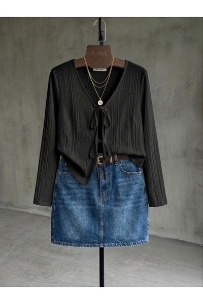 sumoda Ženska letnja bluza sa vezanjem