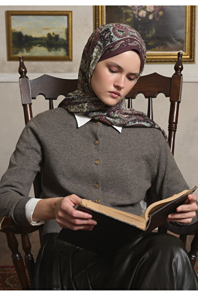 Freshscarfs Mürdüm Avery Desen Şal
