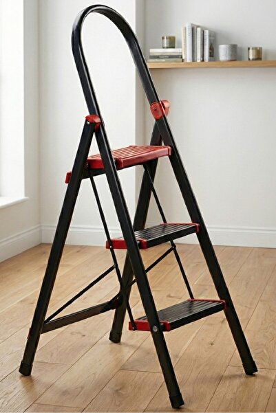 Devecioğlu 3 Step Star Wide Step Ladder