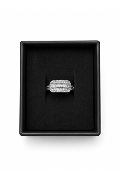 rilora Brilliant Stone Cut Adjustable Ring