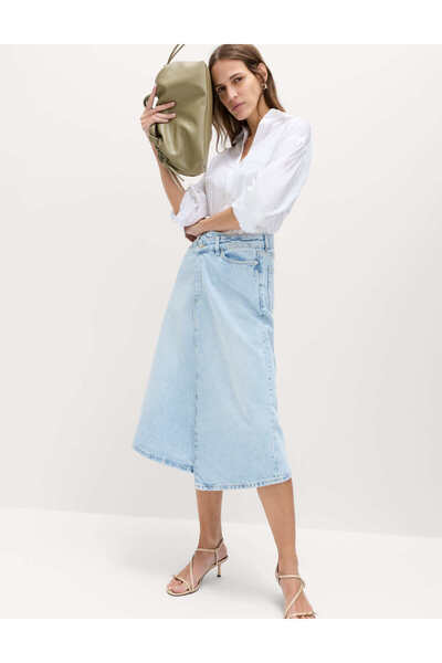 Marks & Spencer Denim Midi Etek