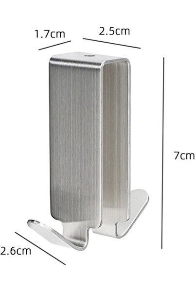 Arabest Double Sided Shower Door Hooks, Stainless Steel Towel Hanger for Bath...