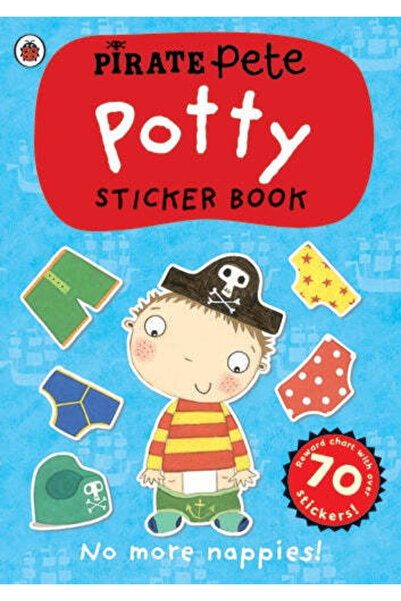 Penguin Random House Carte de activități cu autocolante Pirate Pete's Potty