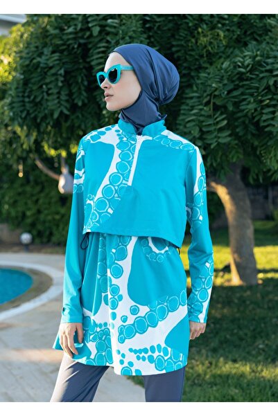 Mayovera Hijab Swimsuit - Dynamic Octopus 2
