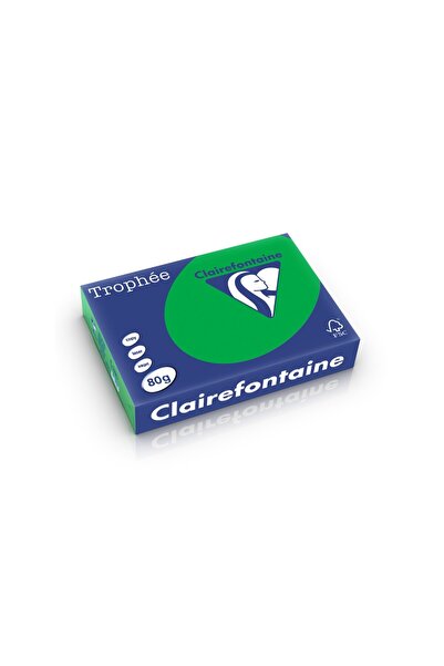Clairefontaine Hârtie A4 80 g/m² culoare intensă 500 coli/reamă verde biliard
