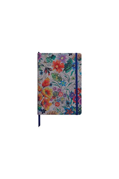 Clairefontaine Caiet Coperta Tare Piele, A5, 144 Pagini, Celeste, Multicolor