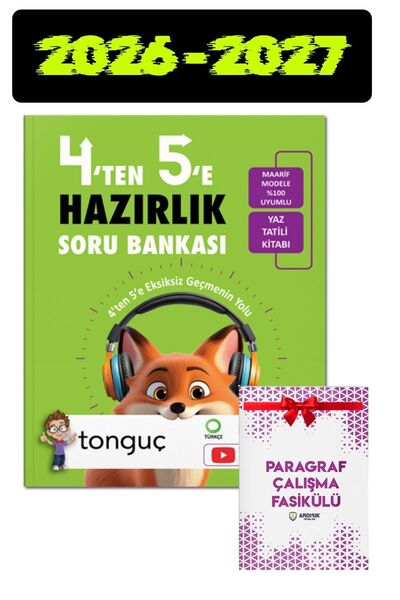 Tonguç Yayınları 4'ten 5'e Hazırlık Kitabı