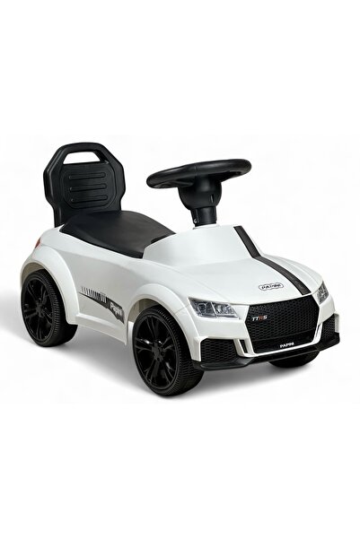 ALBADER Kids Ride On Push Car Sports Design with Music Lights Backrest Manual...