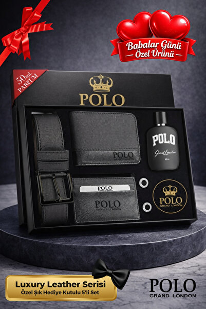 POLOGRAND London 5'li Set Kutulu Babalar Günü Hediyesi İçin Babaya Hediyelik ...