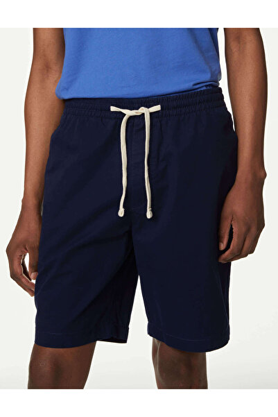 Marks & Spencer Saf Pamuklu Regular Fit Şort