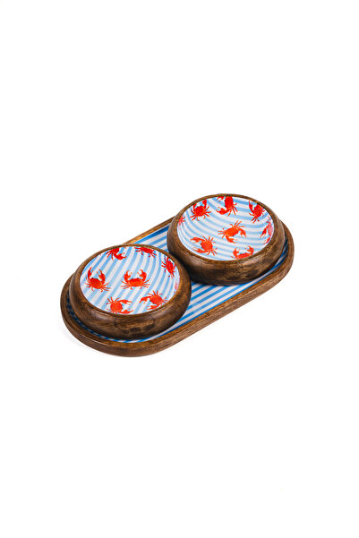 Cora Home Mare 2'li Sunum Seti 26 cm