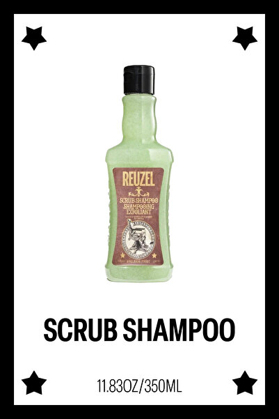 Reuzel Scrub Shampoo Erkekler için Arındırıcı Şampuan 350ML