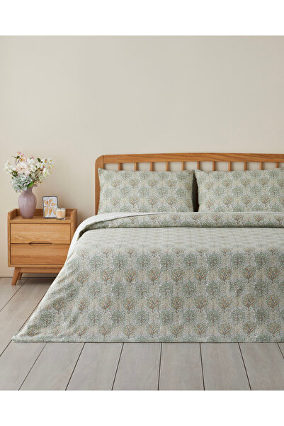 English Home Σετ Παπλωματοθήκης Serenade Easy Ironing Διπλό 200x220 cm Πράσινο