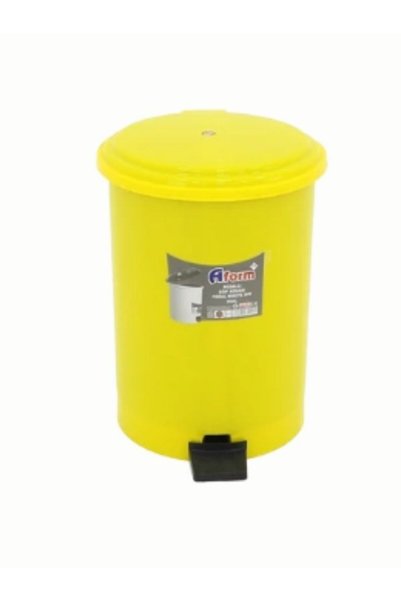 Genel Markalar Aform No:5 50 Litre Sarı Pedallı Çöp Kovası