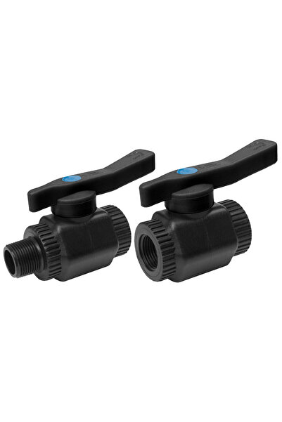 Evotools Valvă crossover PPCV neagră de 3/4 inch FI-FE 18VCMF-C