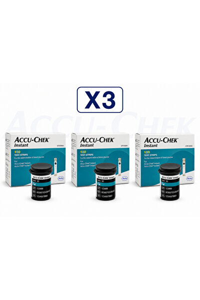 ACCU-CHEK Instant شرائط فحص سكر الدم اكيو تشيك انستانت الأصلية – دقة عالية وس...