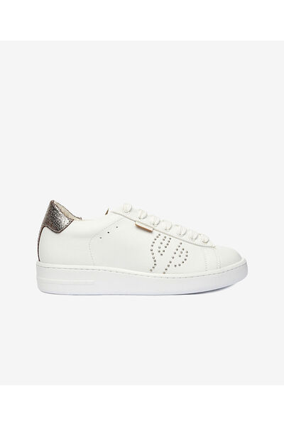 Greyder LAB Kadın Gümüş Hakiki Deri Sneaker Ayakkabı 4Y2SA45200