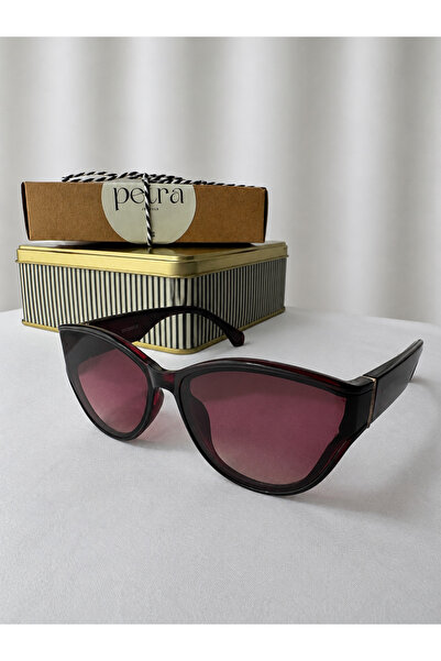 Petra Jeweils Plum Colored Rimless Sunglasses