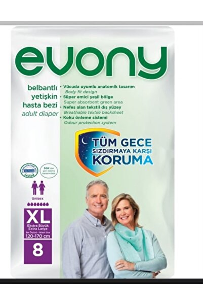 KIZILELMADA Adult Diapers XL 8 Pieces