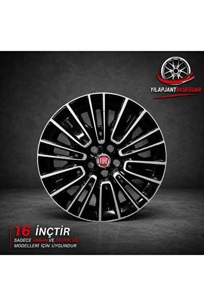 Güney Auto Jant Kapağı Kırılmaz 1 ADET 16" inç Fiat Egea Urban Model (Logo He...