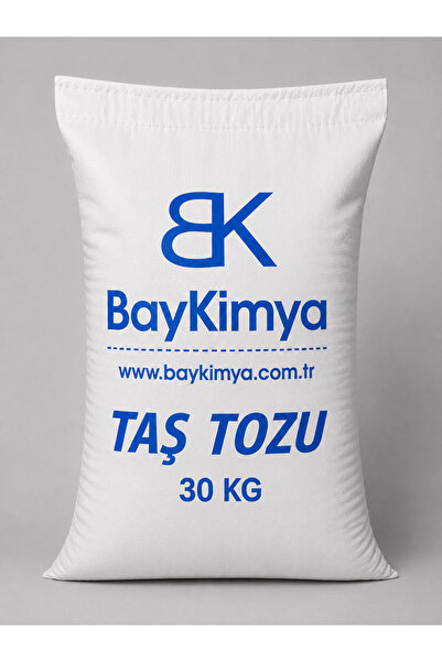Bay Kimya Kokulu (Kokusuzdur) Taş Tozu Beyaz 1 Çuval TEK PAKET 30 Kg