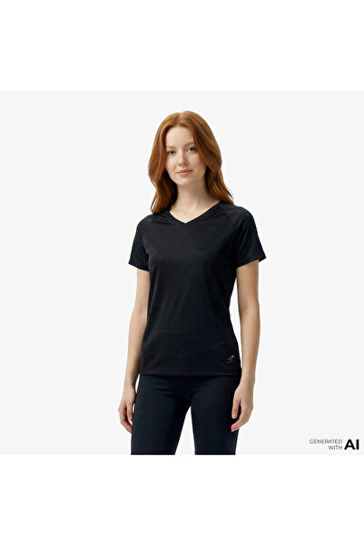 Energetics Natalja Ss Women's Black Running T-Shirt