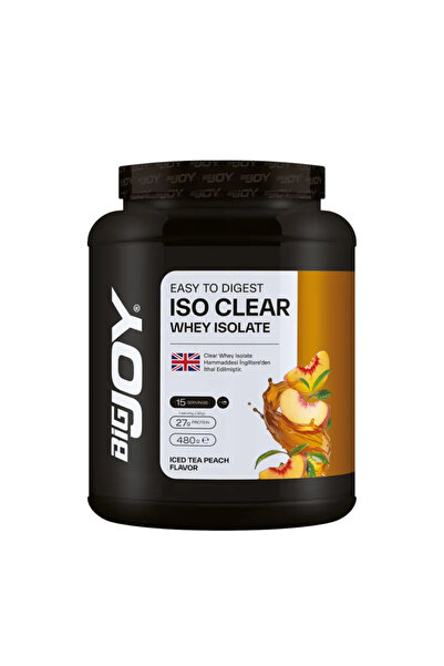 Bigjoy Iso Clear Whey Isolate Ice Tea Şeftali 480g