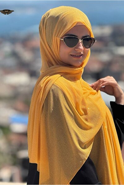 ALDAIYR Silvery Chiffon Shawl