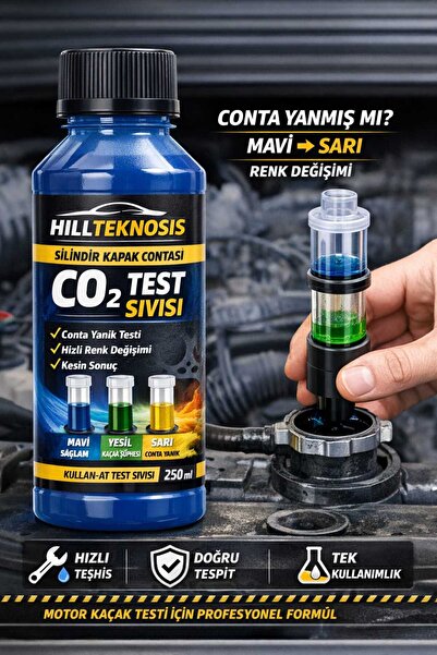 hillteknoss Hillteknosis CO2 Silindir Kapak Contası Test Sıvısı