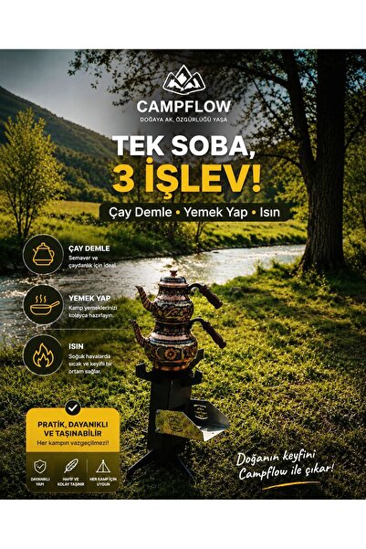 Natek Roket Kamp Sobası