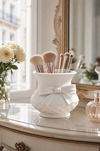 fao shop 7/24 Banyo ve Ofis Beyaz 12x12 cm | Papyon Form Çok Amaçlı Kalemlik ...