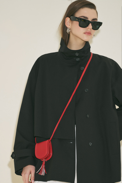 Manuka ZOEY MINI-TASCHE ROT