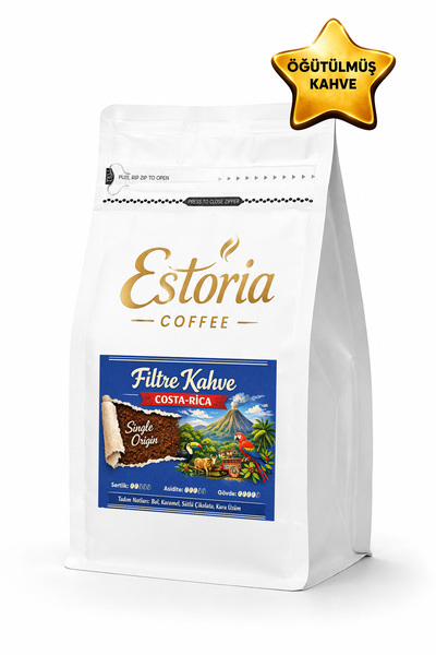 Costa Rica Filtre Kahve 250g | %100 Arabica | Dengeli İçim | Orta Kavrum | Öğütülmüş