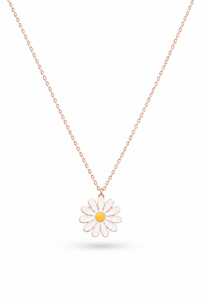 Lucente Jewellery قلادة نسائية بتصميم خاص - قلادة نسائية أنيقة بتصميم ديزي سب...
